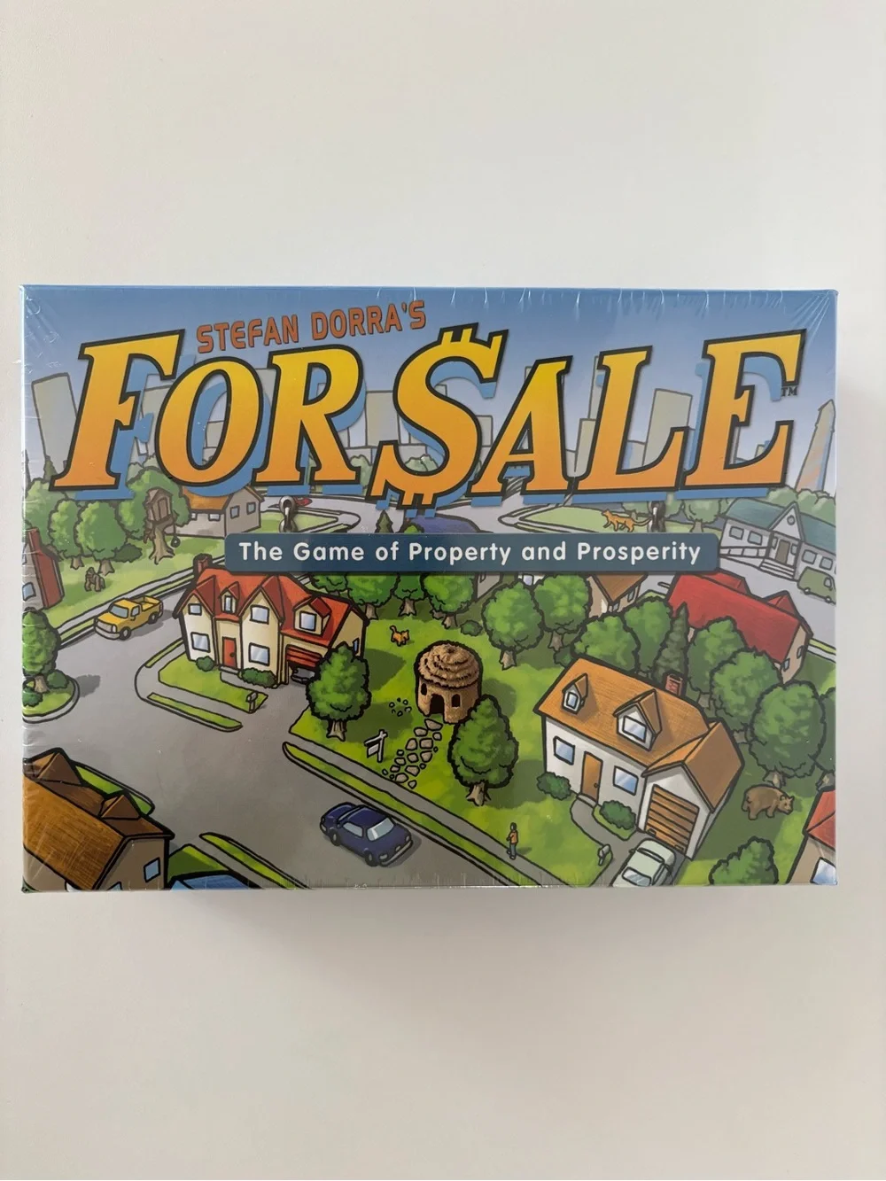 For Sale Board Game by Stefan Dorra - Blue Box 1+